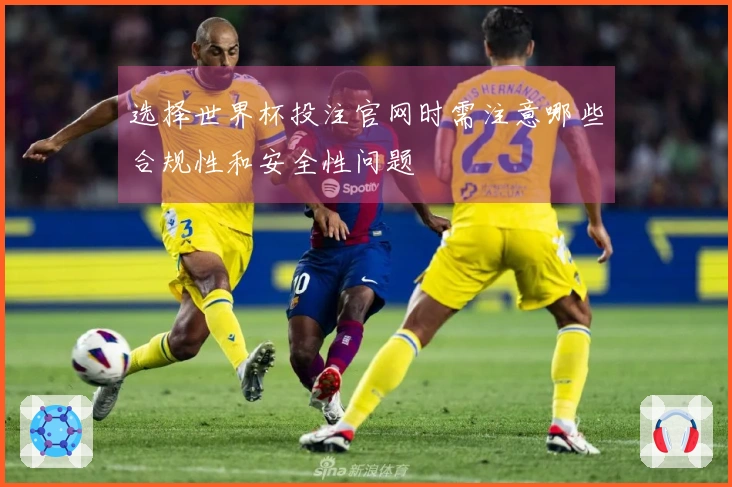选择世界杯投注官网时需注意哪些合规性和安全性问题